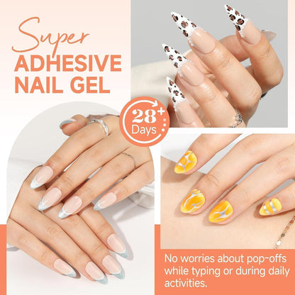 Fester Nagelkleber für Kunstnägel & Soft Gel Tips