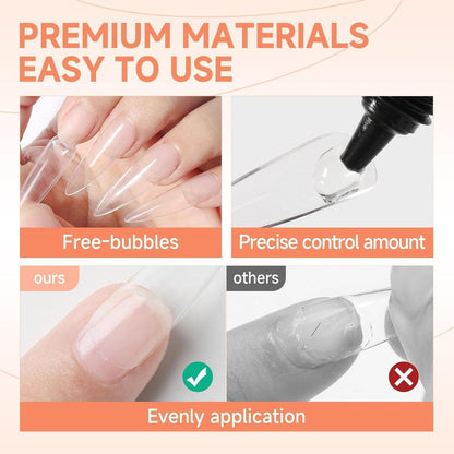 Fester Nagelkleber für Kunstnägel & Soft Gel Tips