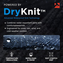 Wasserdichte Thermomütze mit Ohrenklappen – Merino-Wolle Grau XL-XXL