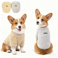 Hundepullover 2er Set Grau & Braun – Warmes Fleece für Kleine Hunde