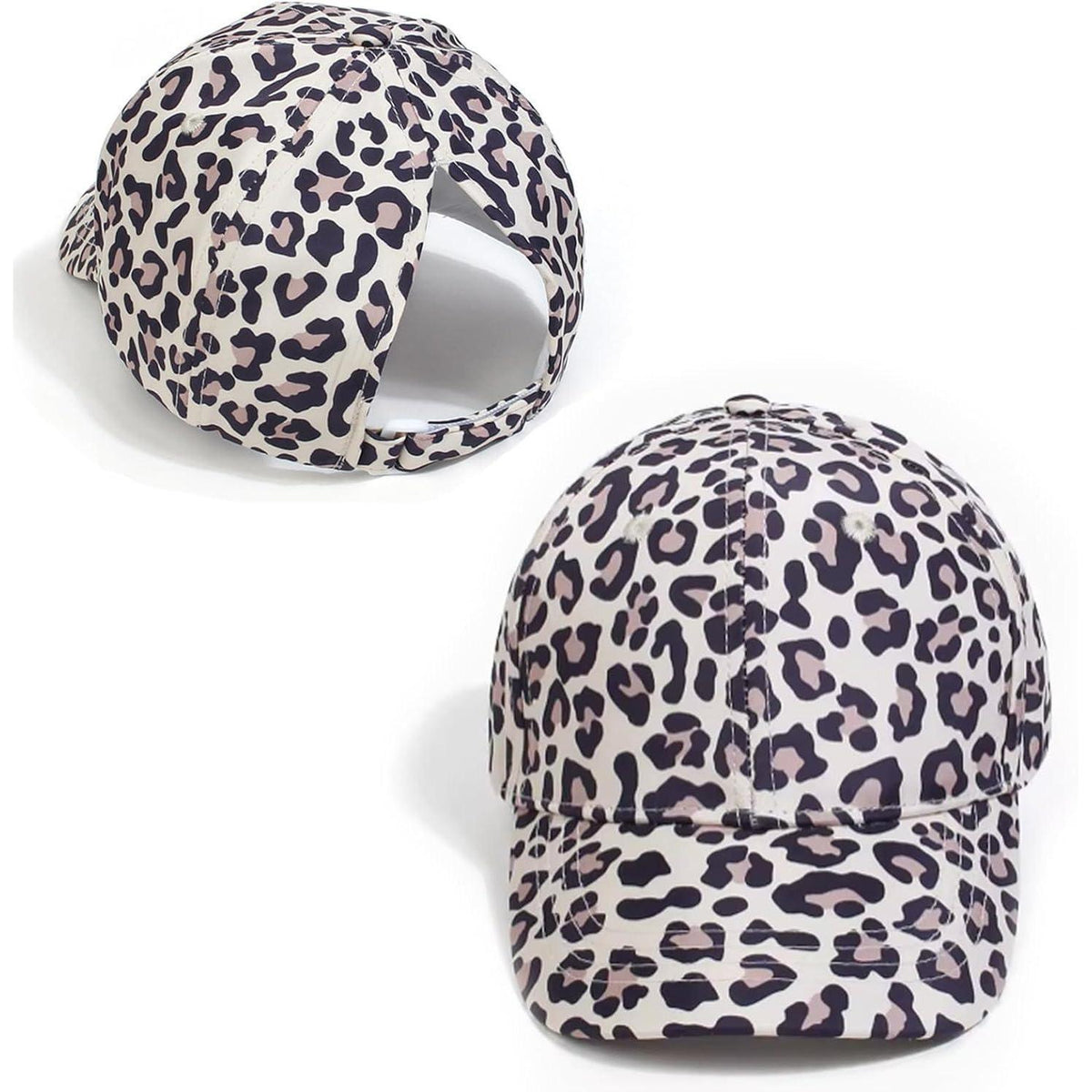 Baseballkappe Mädchen Leopard | UV-Schutz Sonnenhut 3-8 Jahre