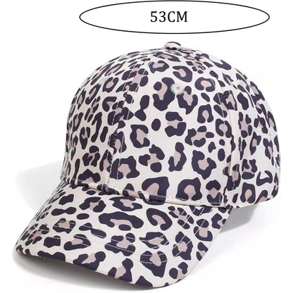 Baseballkappe Mädchen Leopard | UV-Schutz Sonnenhut 3-8 Jahre