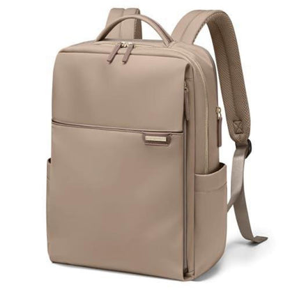 Laptop Rucksack Damen 16 Zoll – Wasserdicht, Braun, Business & Reise