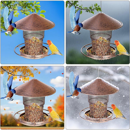 Vogelhaus zum Aufhängen – Futterstation für Garten & Balkon
