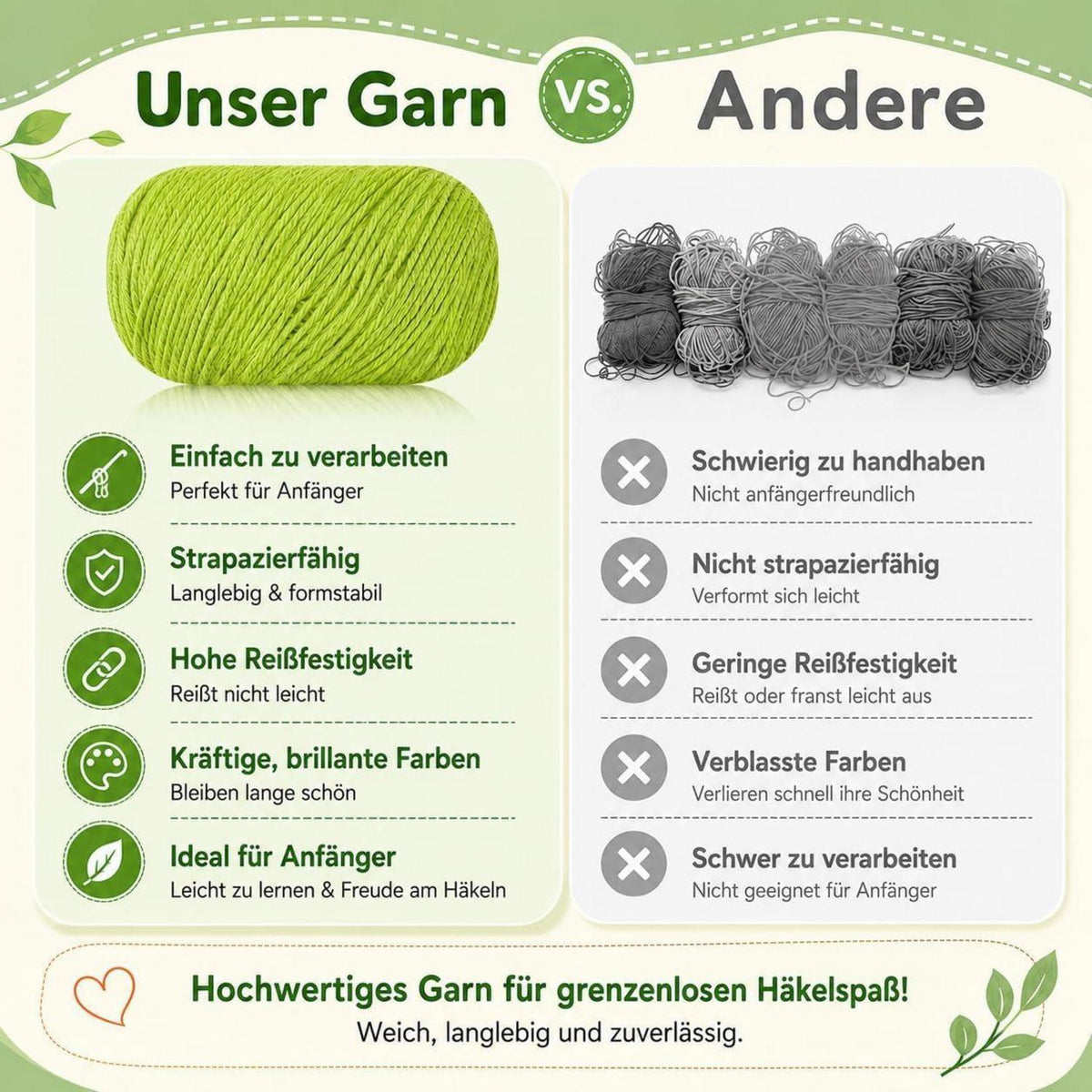 Häkelset für Anfänger: 3 Kakteen Amigurumi mit Anleitung