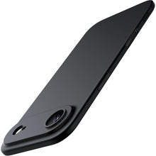 iPhone 17 Air Hülle, ultradünn matt mit Kameraschutz, Schwarz