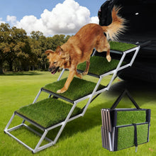 Hundetreppe Auto – 4 Stufen, Breit & Klappbar