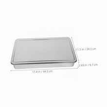 Edelstahl Backform Rechteckig mit Deckel – Für gleichmäßiges Backen