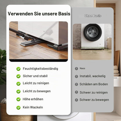 Waschmaschinen Rollen Untergestell verstellbar 50-80cm