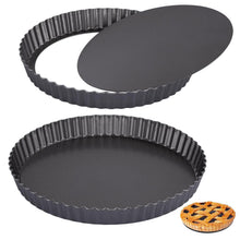 Quicheform Set | 2 Tarteformen mit Hebeboden (22+24cm)