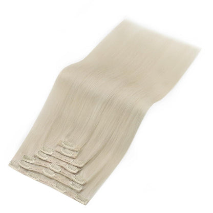Blond Echthaar Clip-in Extensions 50cm – Remy Haarverlängerung