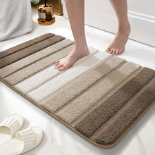 Mikrofaser Badematte super saugfähig 60x120 cm Champagner