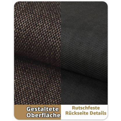Schmutzfangmatte Braun 91x305cm - Fußmatte Innen für Küche & Flur