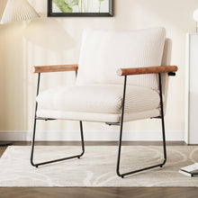 Extragroßer Ohrensessel Bouclé Beige – Komfortabler Loungesessel