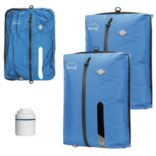 Wiederverwendbare Vakuumbeutel Kleidung – Set mit Pumpe & Reise-Organizer