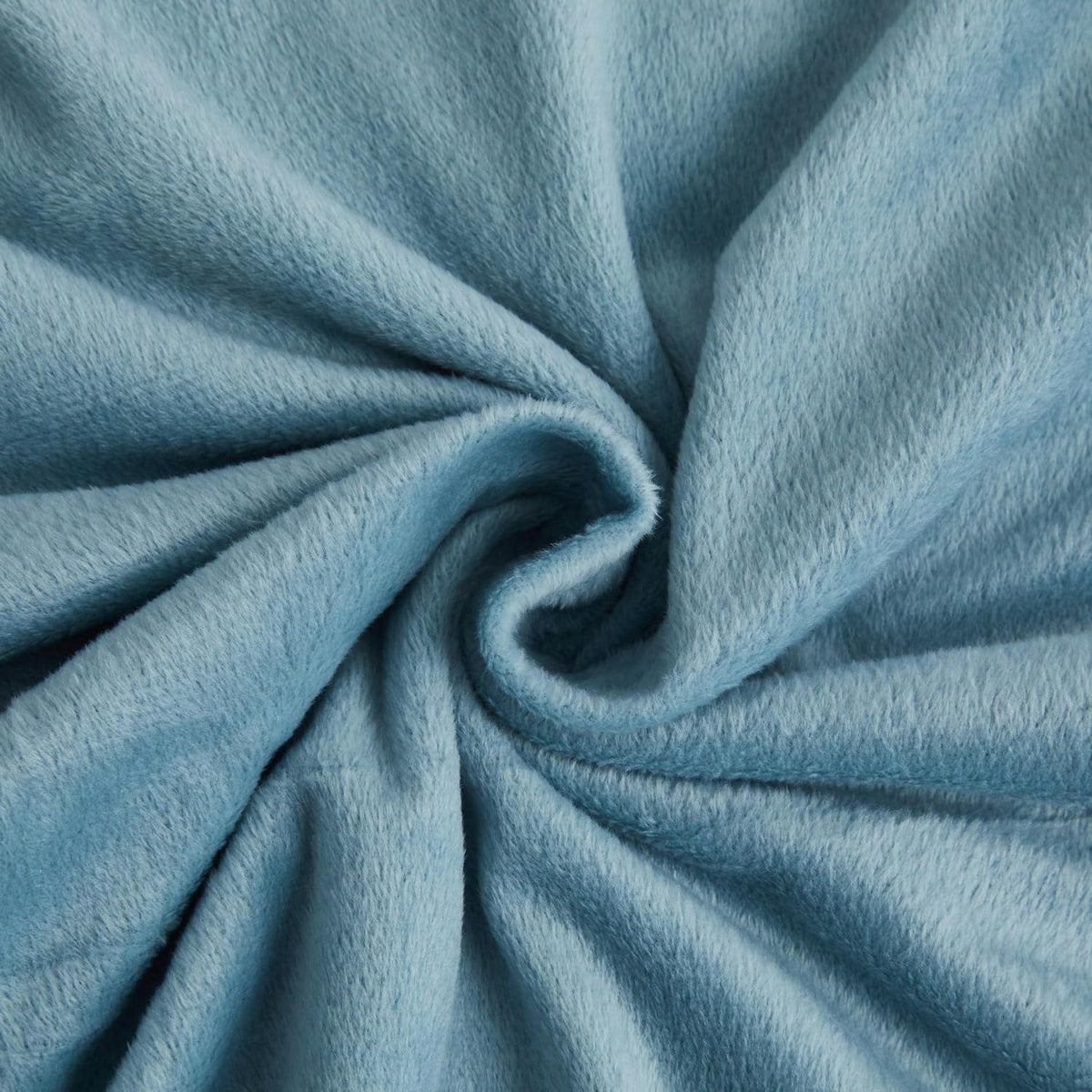 Flauschige Winterbettwäsche 220x240 Hellblau - Warm & Kuschelig