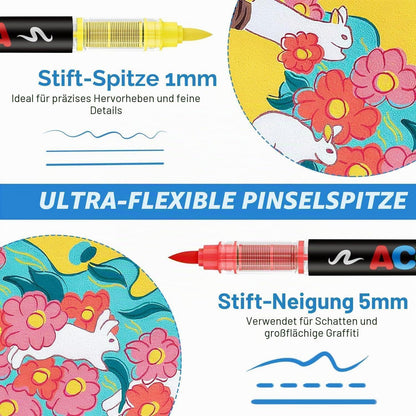 Acrylstifte Set 288 Farben – Vielseitige Marker für Kunst & DIY
