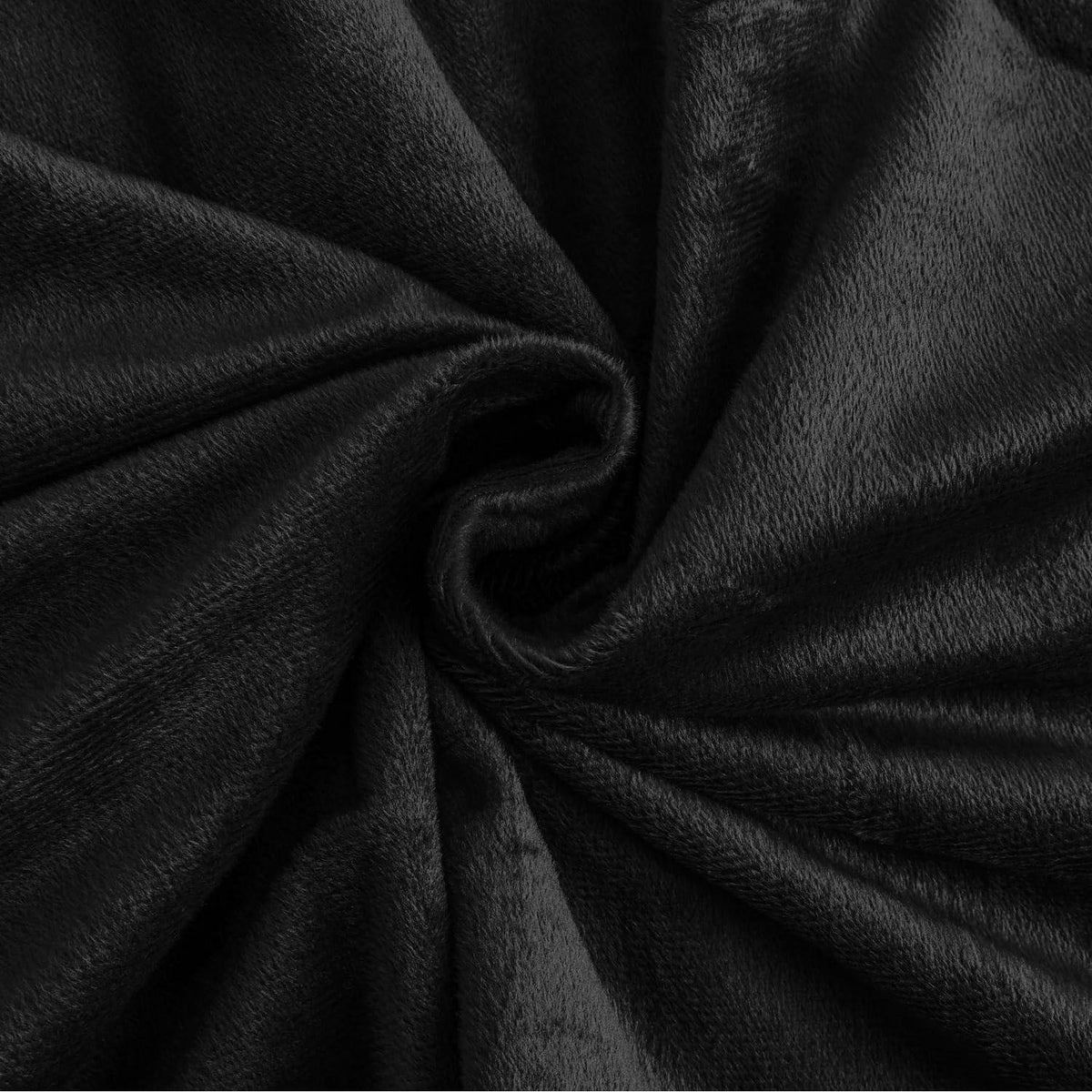 Flauschige Winterbettwäsche 220x240 Schwarz Grau 3-teilig