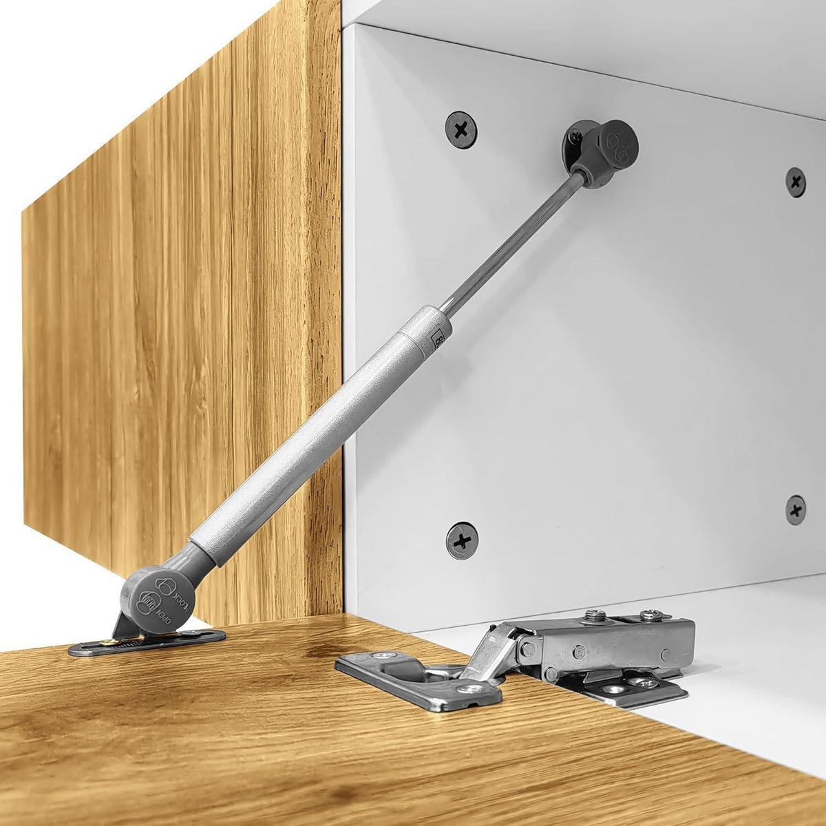 Modulares TV-Lowboard Weiß mit verstellbarer Länge