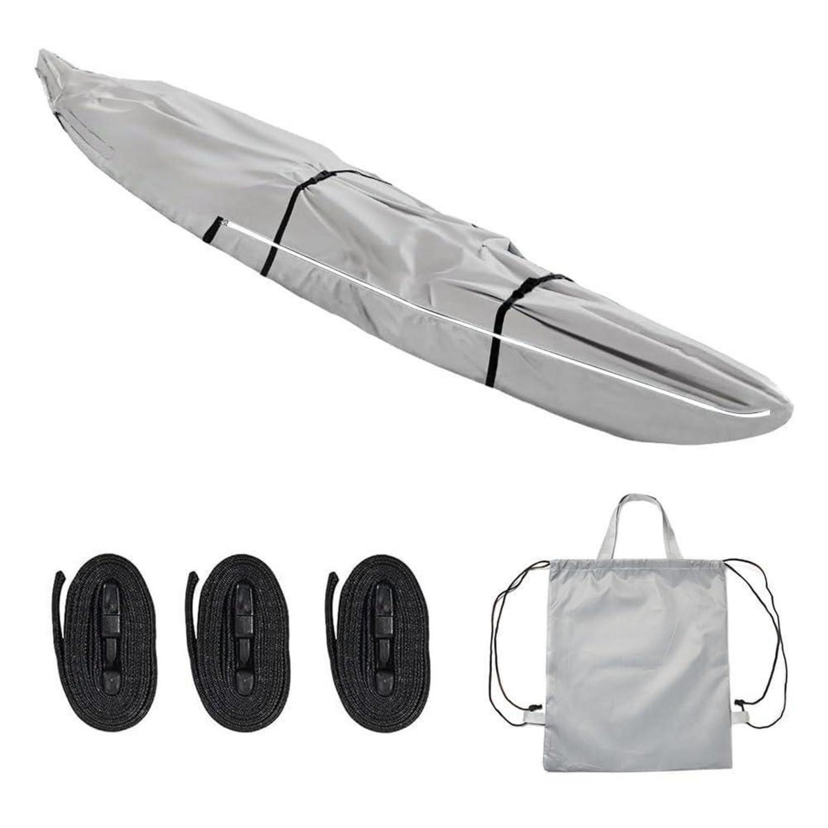 Kajak Abdeckung Vollabdeckung 5m x 100cm Wasserdicht UV-Beständig
