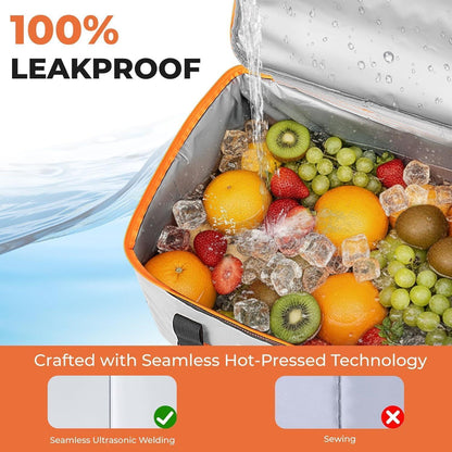 Kühltasche Groß 50L – Faltbar für 80 Dosen & Picknick