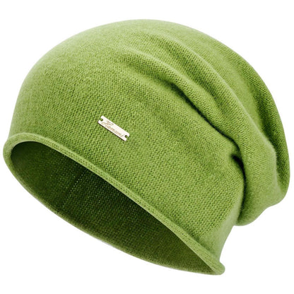 Australische Wollmütze Damen Herren - Atmungsaktive Beanie Grün