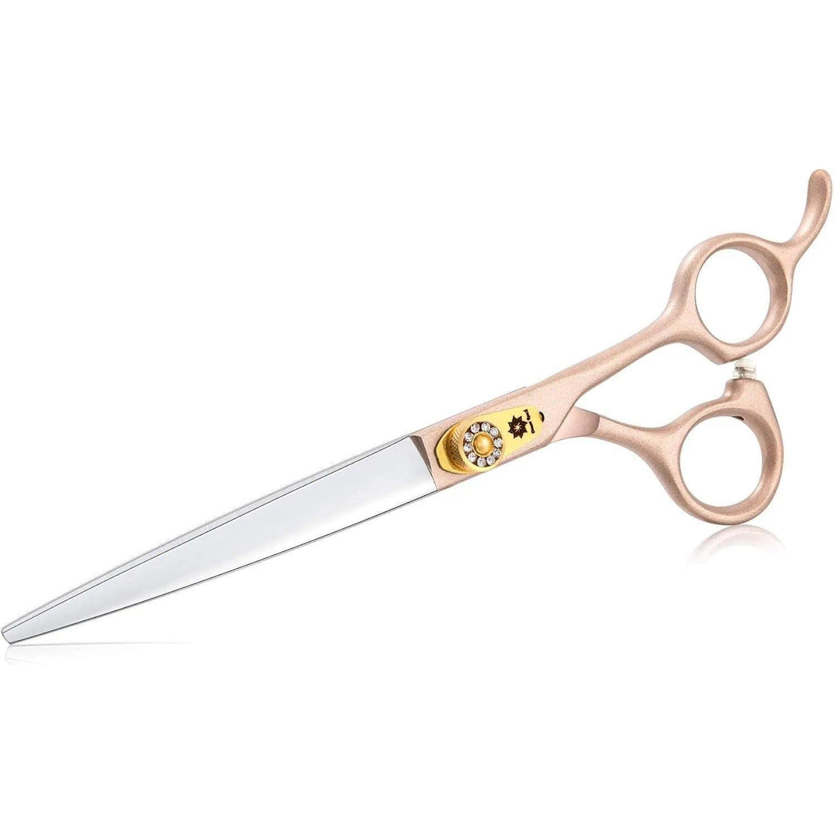 Hundeschere Set 7" - Gerade, Gebogen & Ausdünnen 440C Edelstahl