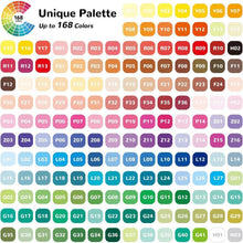 Flüssige Acryl-Marker 168 Farben – Schnell trocknend & Vielseitig