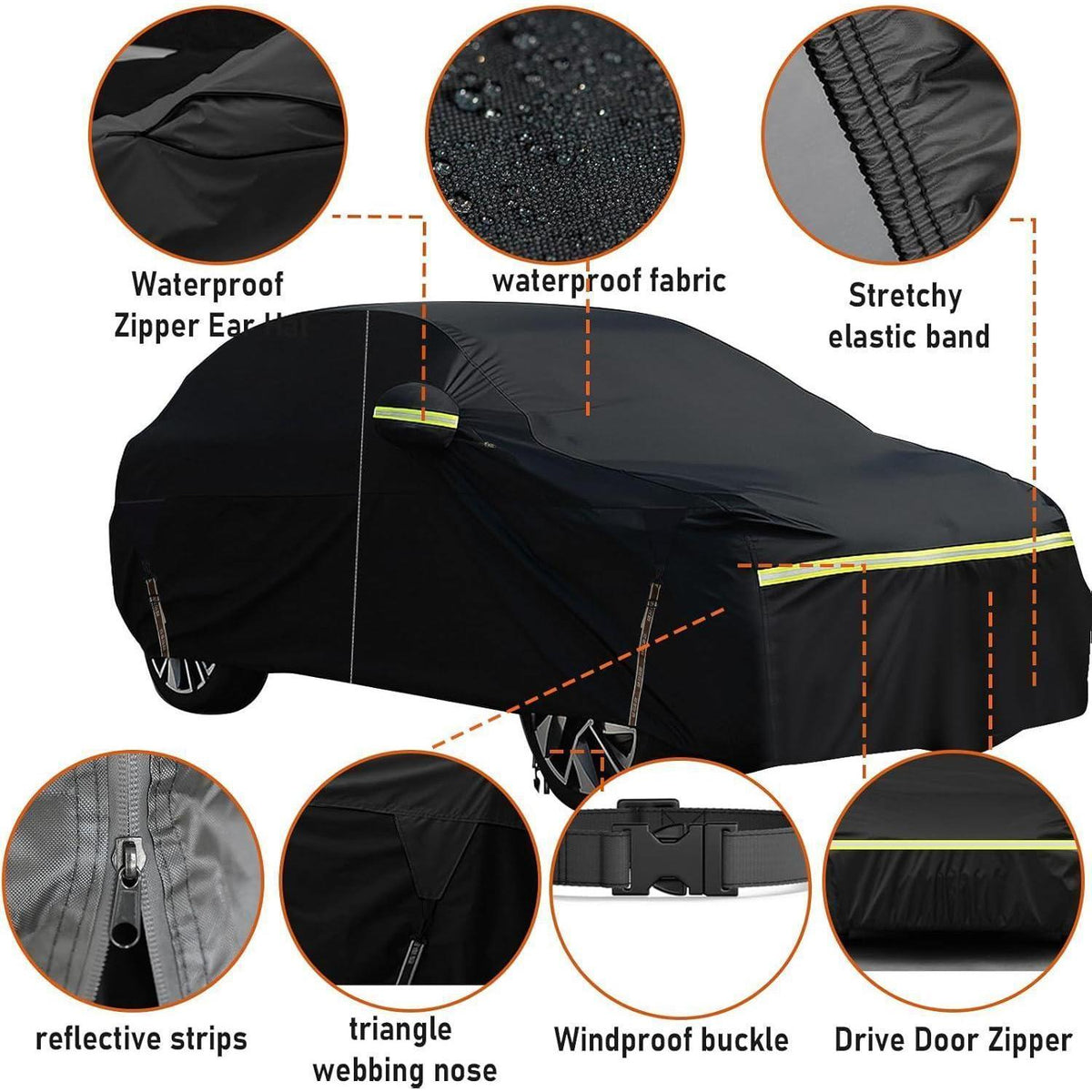 Autoabdeckung wasserdicht Dacia Sandero Stepway 2007-2025