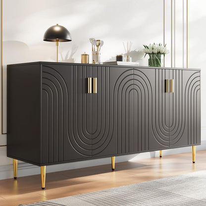 Flur Schrank mit Türen & Kippschutz – Schmale Kommode für Zuhause