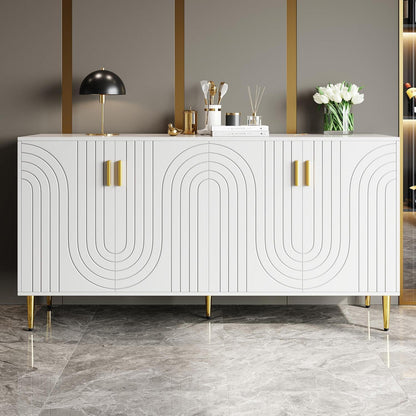 Flur Schrank mit Türen & Kippschutz – Schmale Kommode für Zuhause