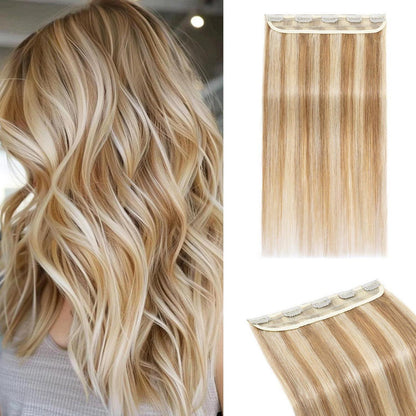 Echthaar Clip-In Extension 35cm – Volumenset #12P613