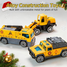 Adventskalender 2026 Spielzeug Auto Baustelle für Kinder