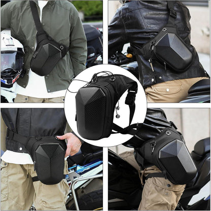 Wasserdichte Motorrad Beintasche – Verstellbar & Vielseitig