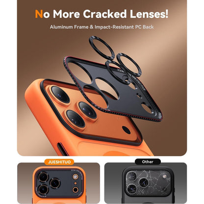iPhone 17 Pro Hülle: Stoßfest, Magsafe & Kameraschutz Orange
