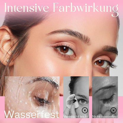 Augenbrauenfarbe Set für natürlichen Look – Schwarz