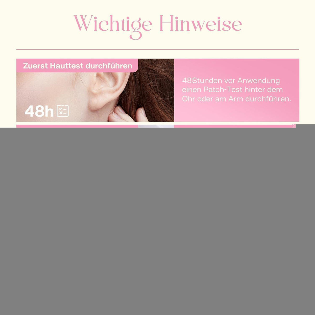 Augenbrauenfarbe Set für natürlichen Look – Schwarz