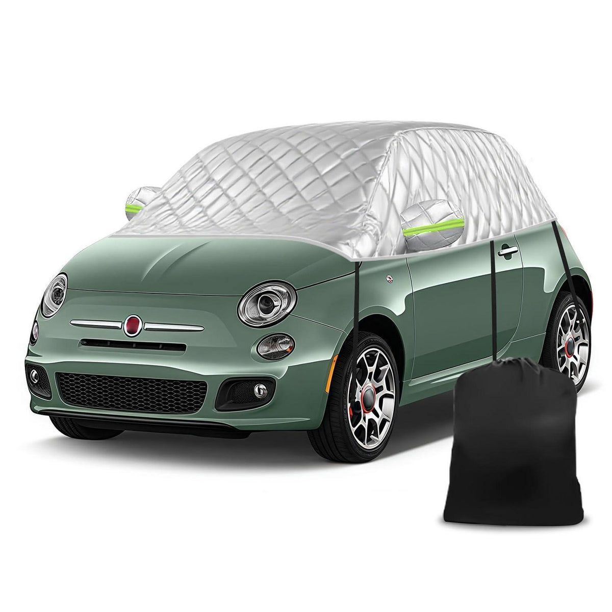 Halbgarage Auto Schutzhülle Fiat 500 2007-2025