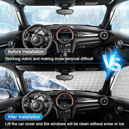 Halbgarage Auto Schutzhülle Fiat 500 2007-2025