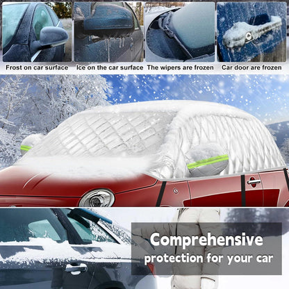 Halbgarage Auto Schutzhülle Fiat 500 2007-2025