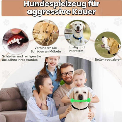 Kauspielzeug Hund 2er Set – Zahnreinigung & Zahnwechsel