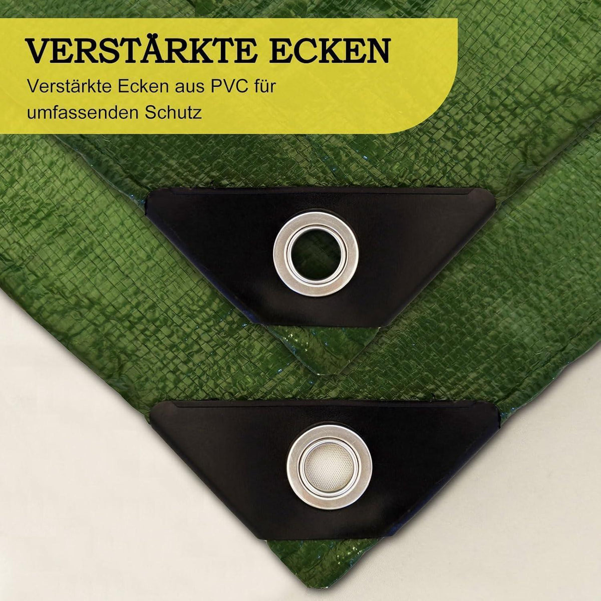 Wasserdichte Abdeckplane 6x8m – Robust & Vielseitig für Garten & Auto