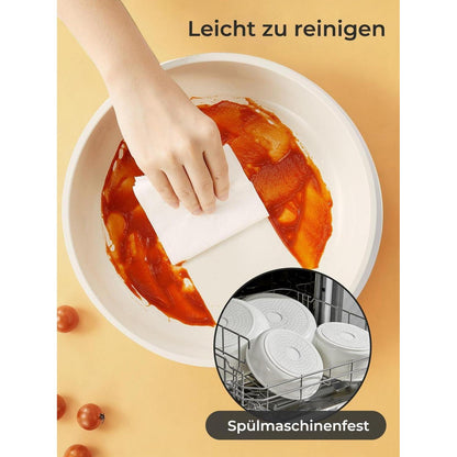 17-teiliges Topfset Induktion mit Keramik-Antihaftbeschichtung