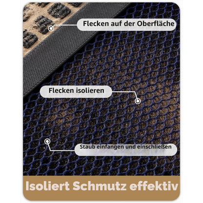 Fußmatte Blau 90x150 cm - Schmutzfangmatte für innen & außen