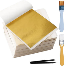 Blattgold Set 203-teilig – Goldfolie für Basteln, Kunst & DIY