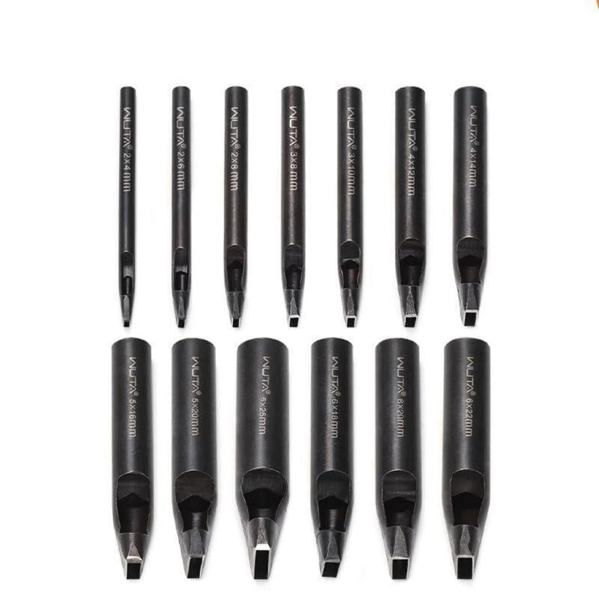 Leder Lochstanzer Set – 13 Größen für DIY & Handwerk