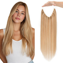 Echthaar Halo Extension 30cm – Verstellbar & Unsichtbar #12P613
