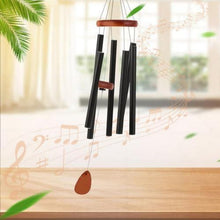 Windspiel aus Metall mit 6 Rohren – Entspannung für Garten & Balkon
