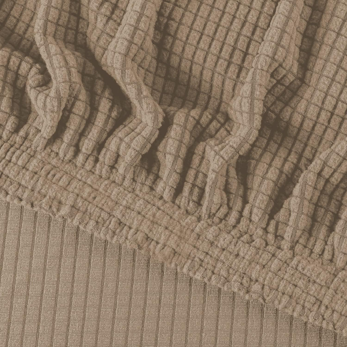 Stretch Stuhlbezüge Set Sandfarbe - 4 Stück XL
