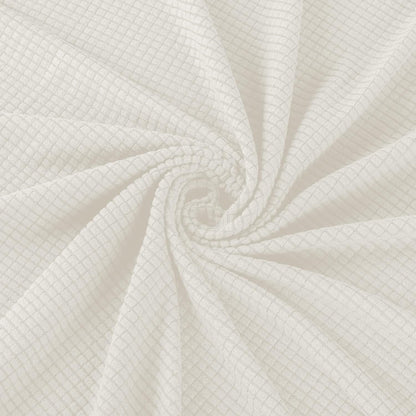 Stuhlbezug Stretch XL, Milchweiß, 4er-Set